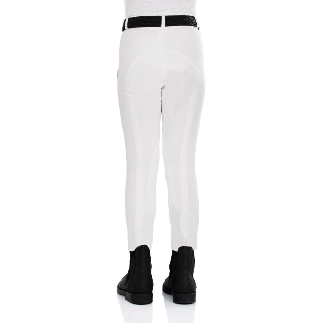Pantalon jodhpur enfant Leilani en matériau stretch Equestro – Image 2