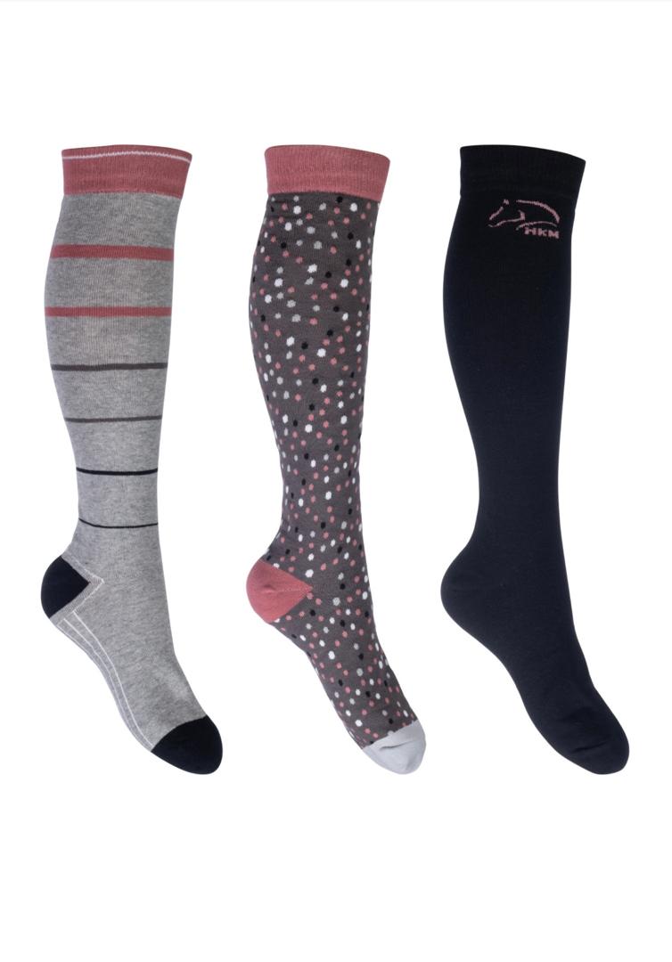 Chaussette Miami HKM Lot de 3
