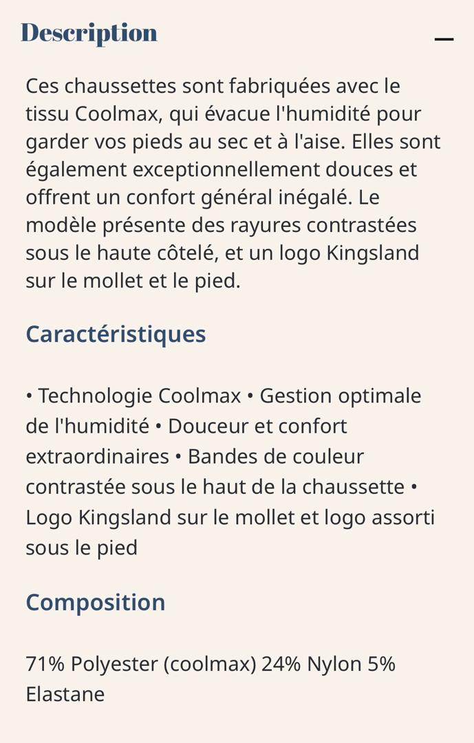 Chaussette Kingsland – Image 3