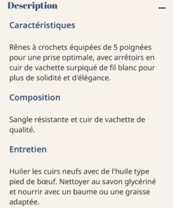 Rênes éducatives Eric Thomas – Image 4