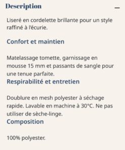 Tapis de selles Riding World – Image 5