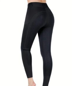 Pantalon Noir avec grippe – Image 3