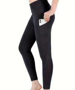 Pantalon Noir avec grippe