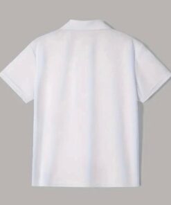 Polo blanc enfant – Image 3
