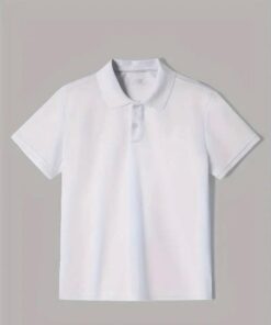 Polo blanc enfant