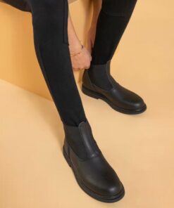 Pantalon équitation Fouganza enfant - 100 noir – Image 3