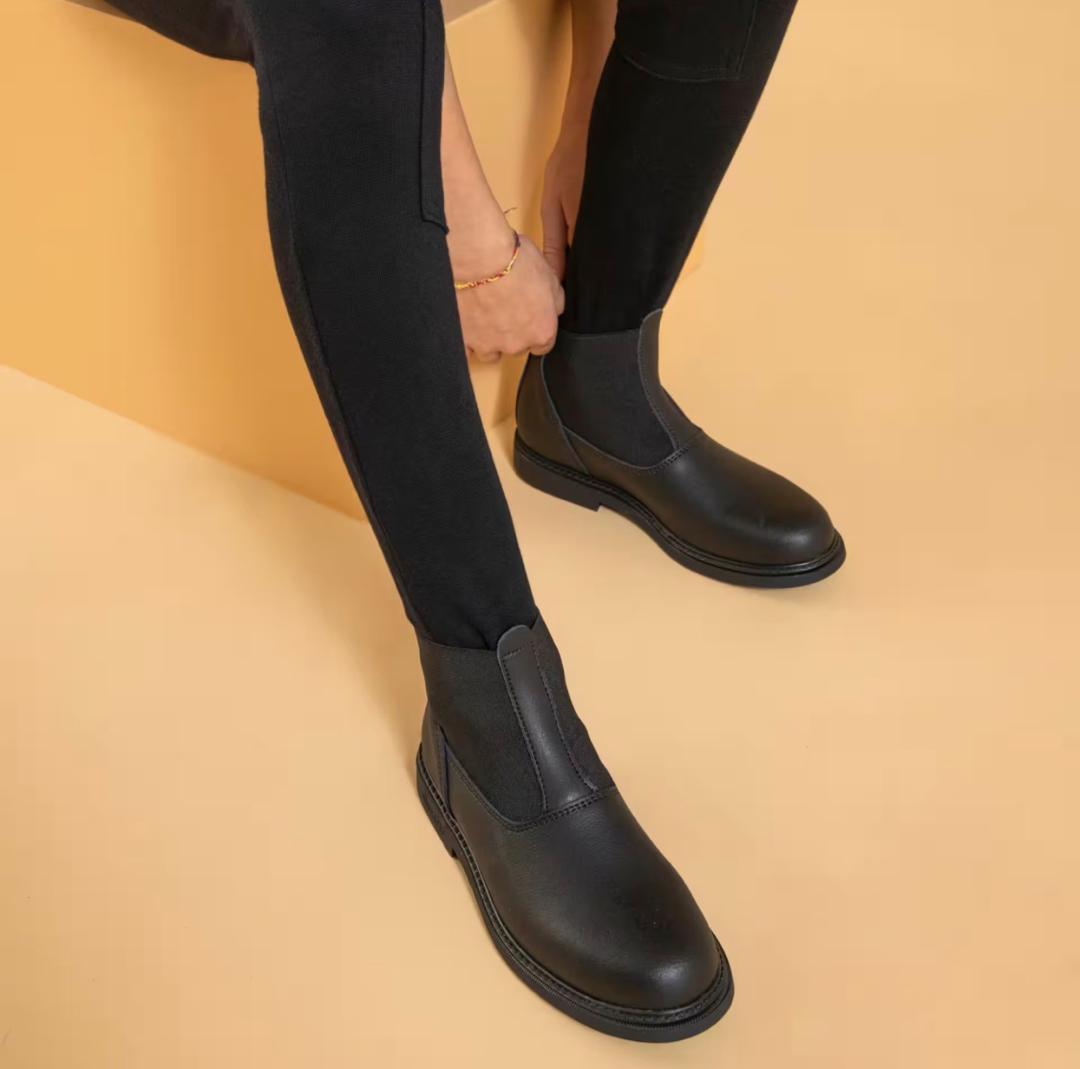 Pantalon équitation Fouganza enfant - 100 noir – Image 3